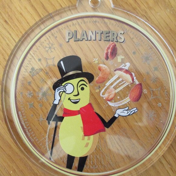 Two - Planters Christmas Ornaments - Rare - Picture 2 of 2